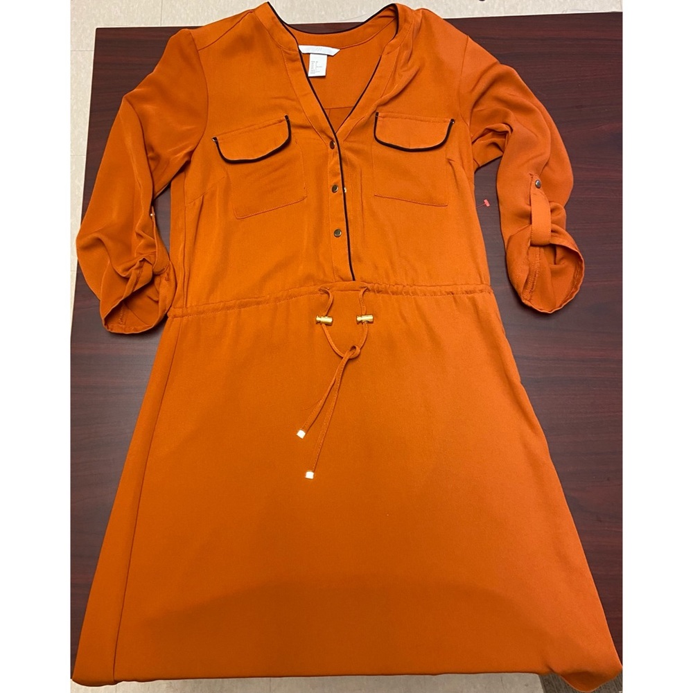H&M Orange Dress